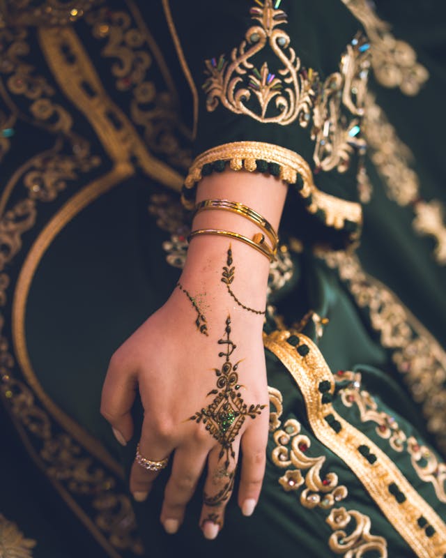 símbolos henna marruecos