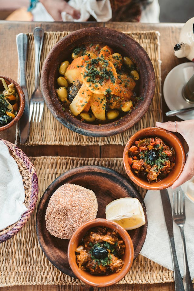 gastronomía tradicional marroquí<br />
