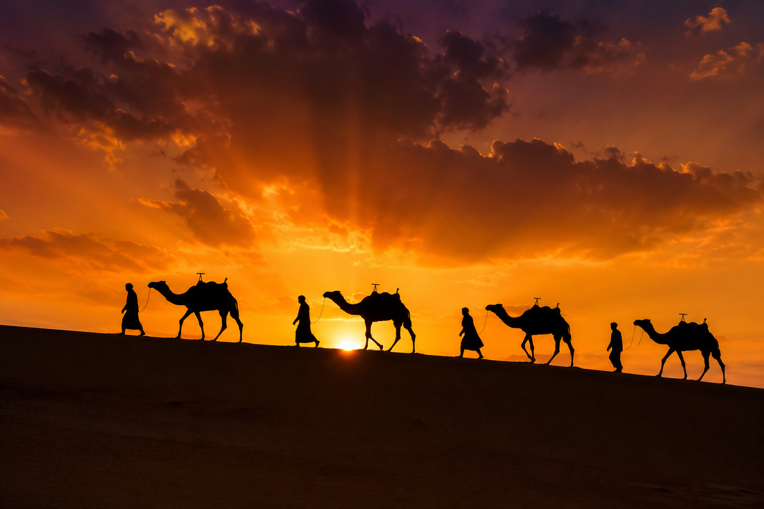 Excursión de 3 Días en Camello por el Desierto de Merzouga