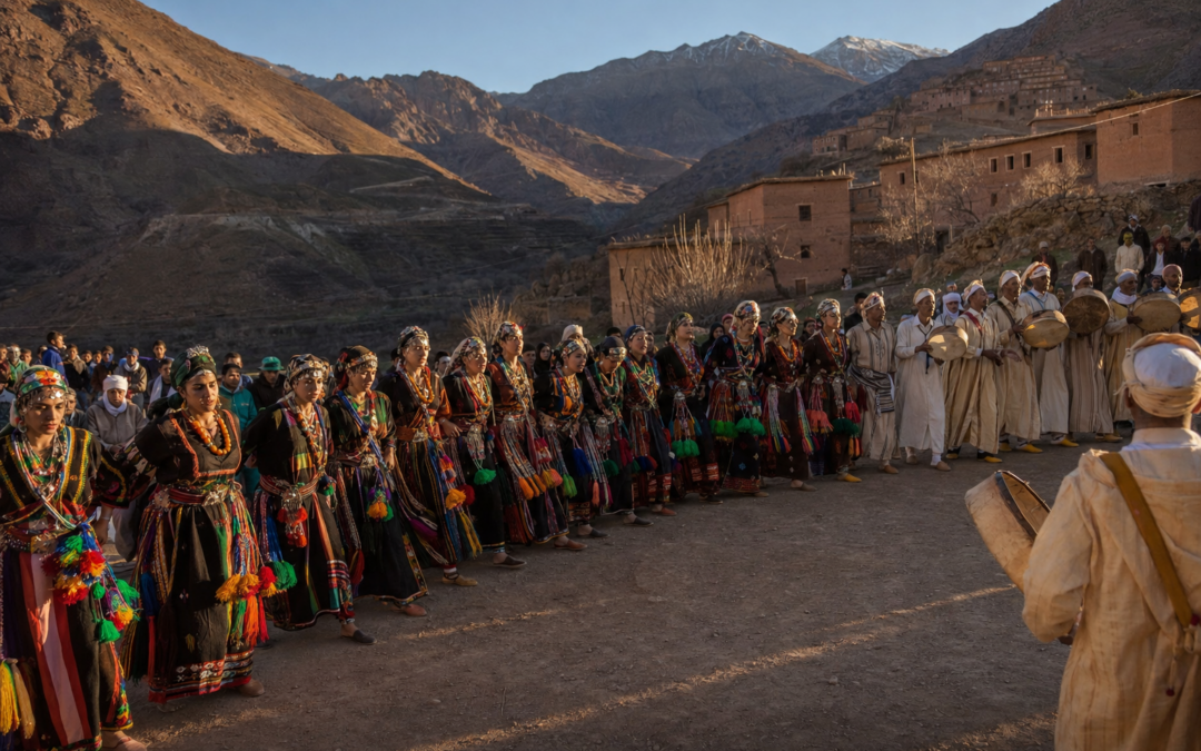 Ahwach Marruecos: historia, significado y la danza tradicional amazigh